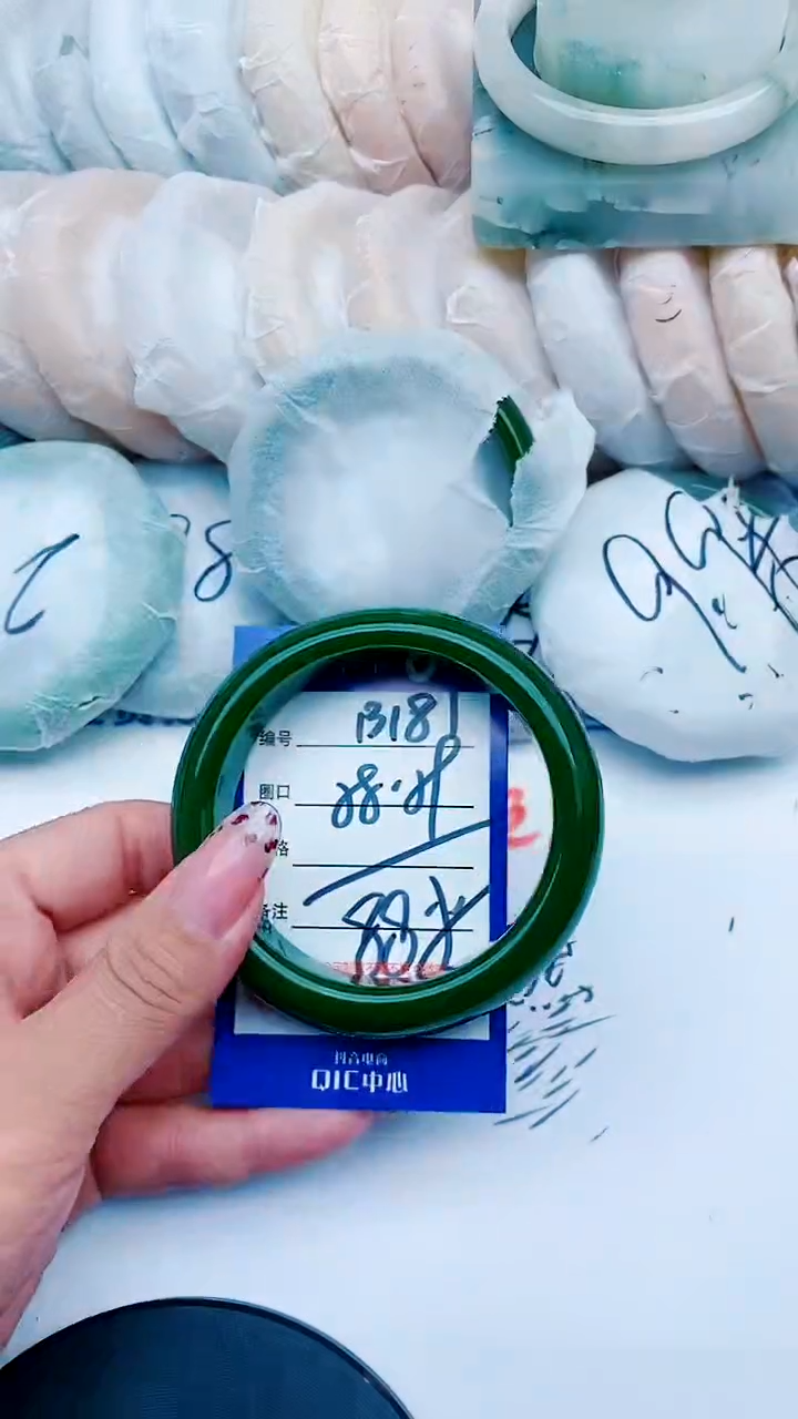 未镶嵌手镯石英质玉B181+58-59