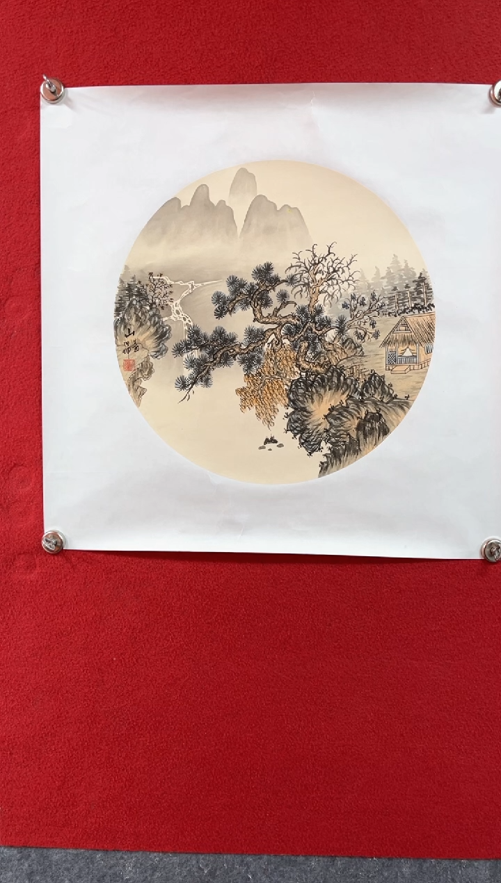 【闪购商品】书法孟昭坤金袍原作溪