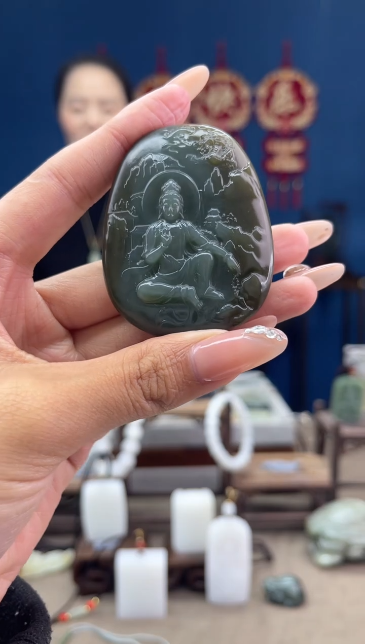 【闪购商品】和田玉颈饰未镶嵌1