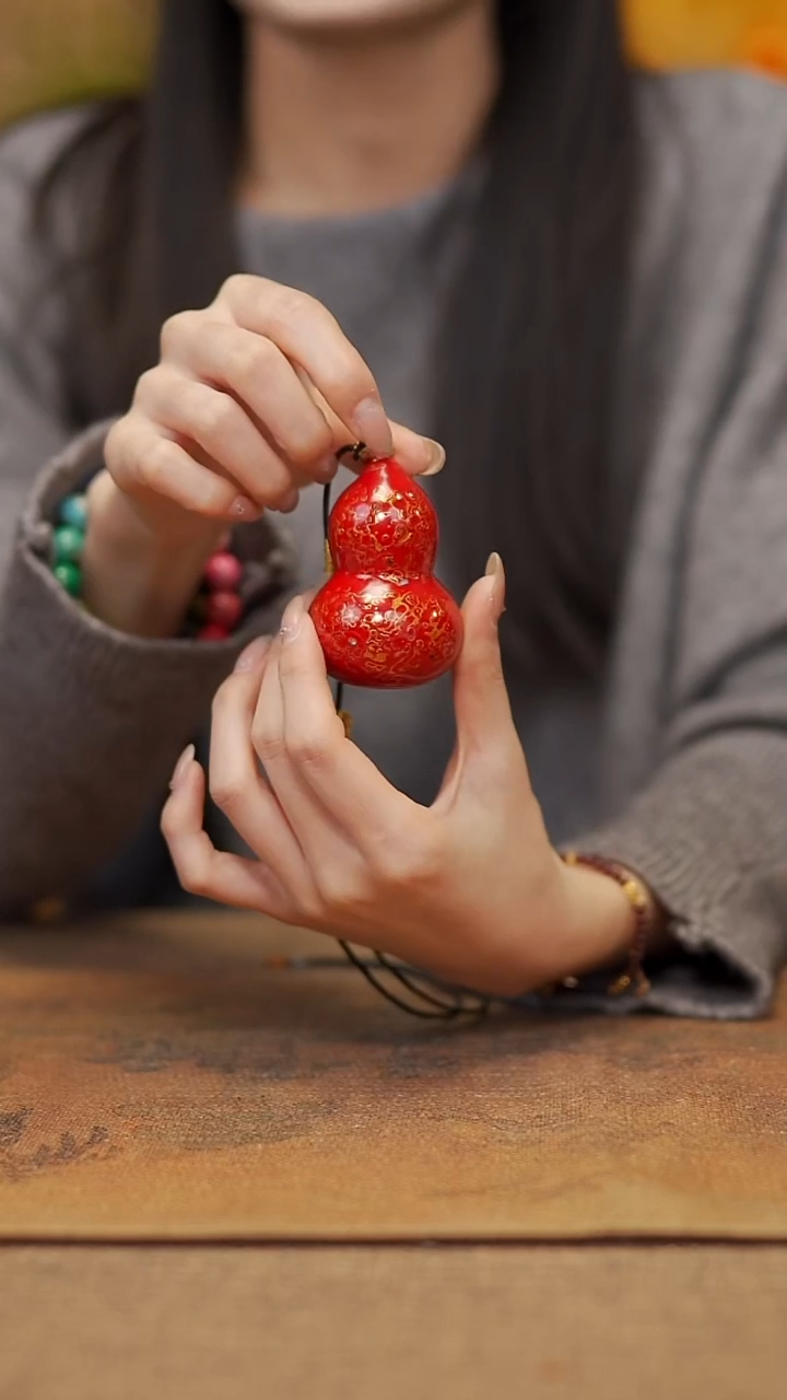 【闪购商品】698宴禾堂大漆工艺小葫芦138