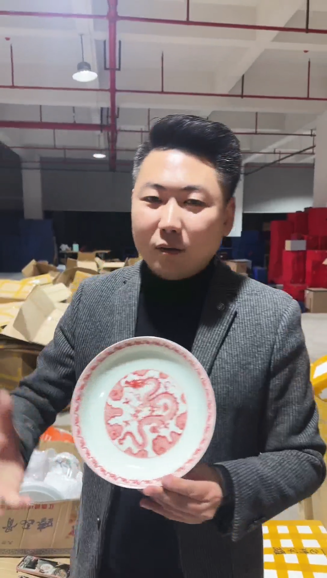 摆件瓷景德镇陶瓷N157