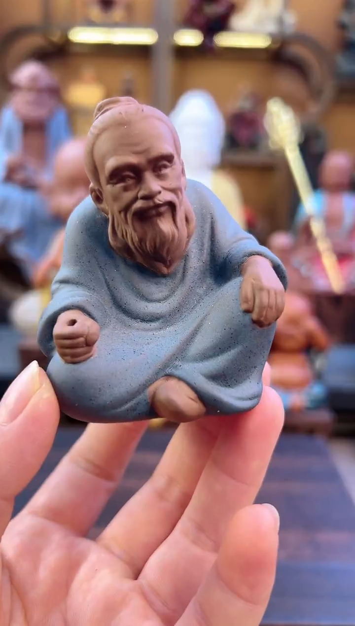 紫砂茶宠器闵紫砂茶宠摆件