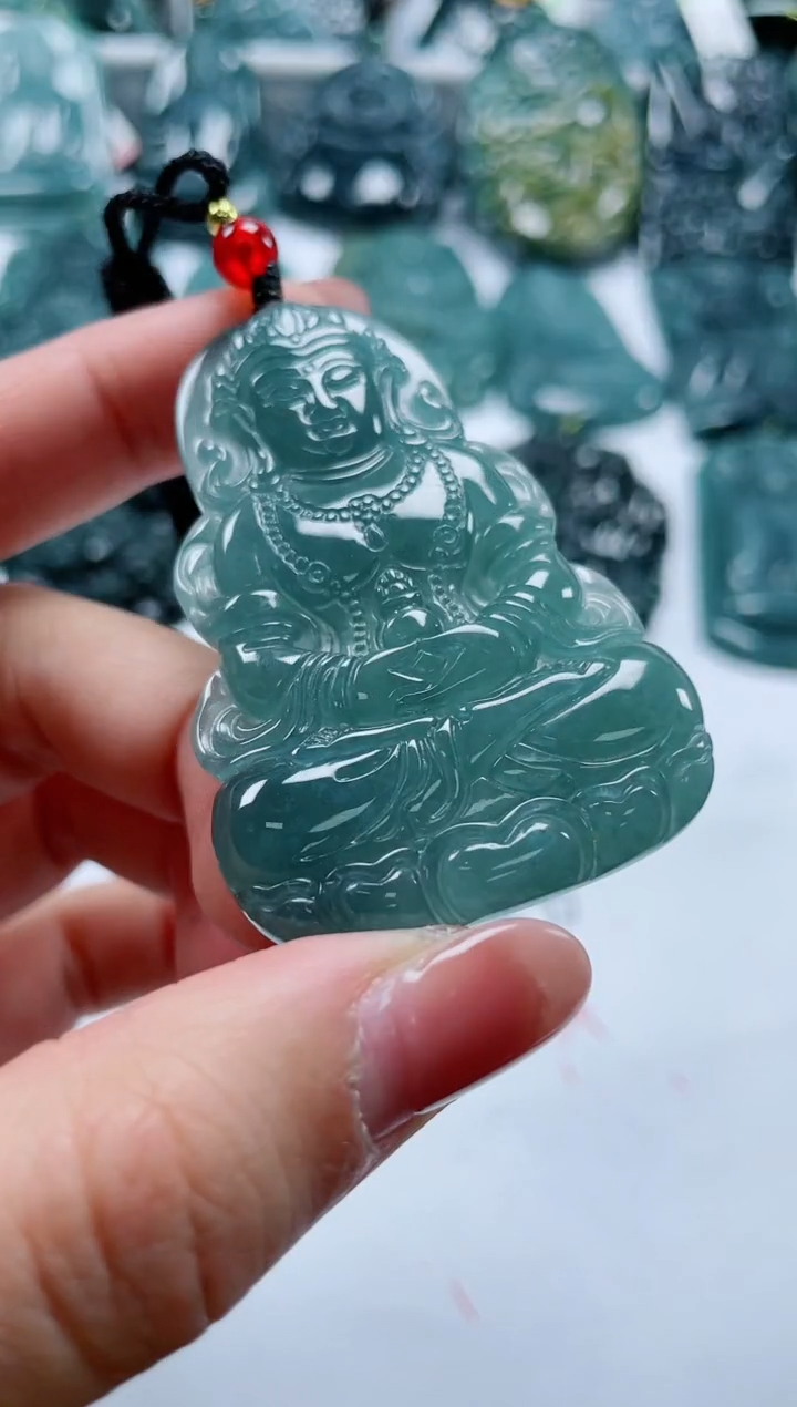 【闪购商品】翡翠颈饰未镶嵌多样性发货一件发货-度母