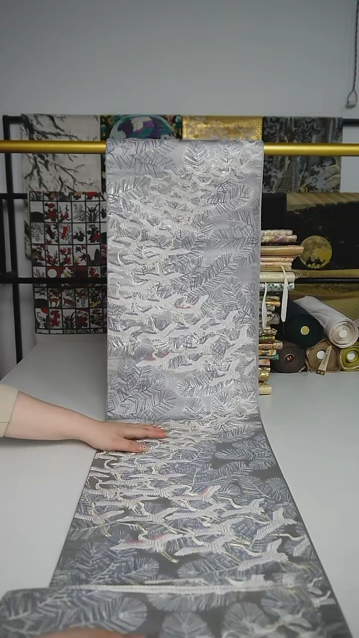 【闪购商品】织绣106 六通仙鹤松树