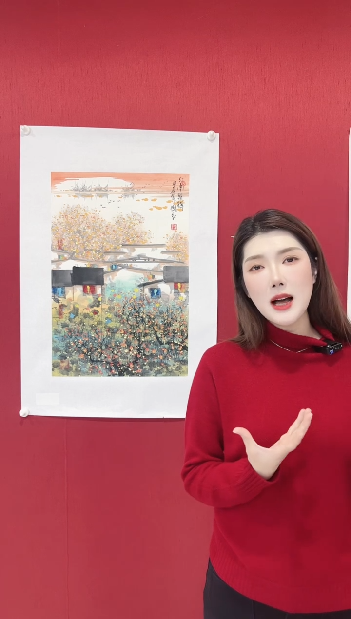 【闪购商品】国画张国红老师画作