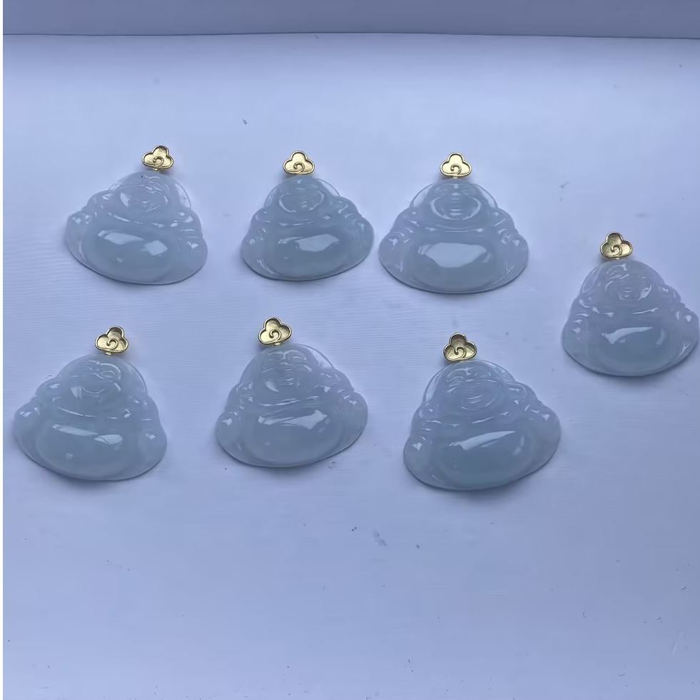 天然A货翡翠佛公吊坠（多样性发其一）-YL-FG42-YK