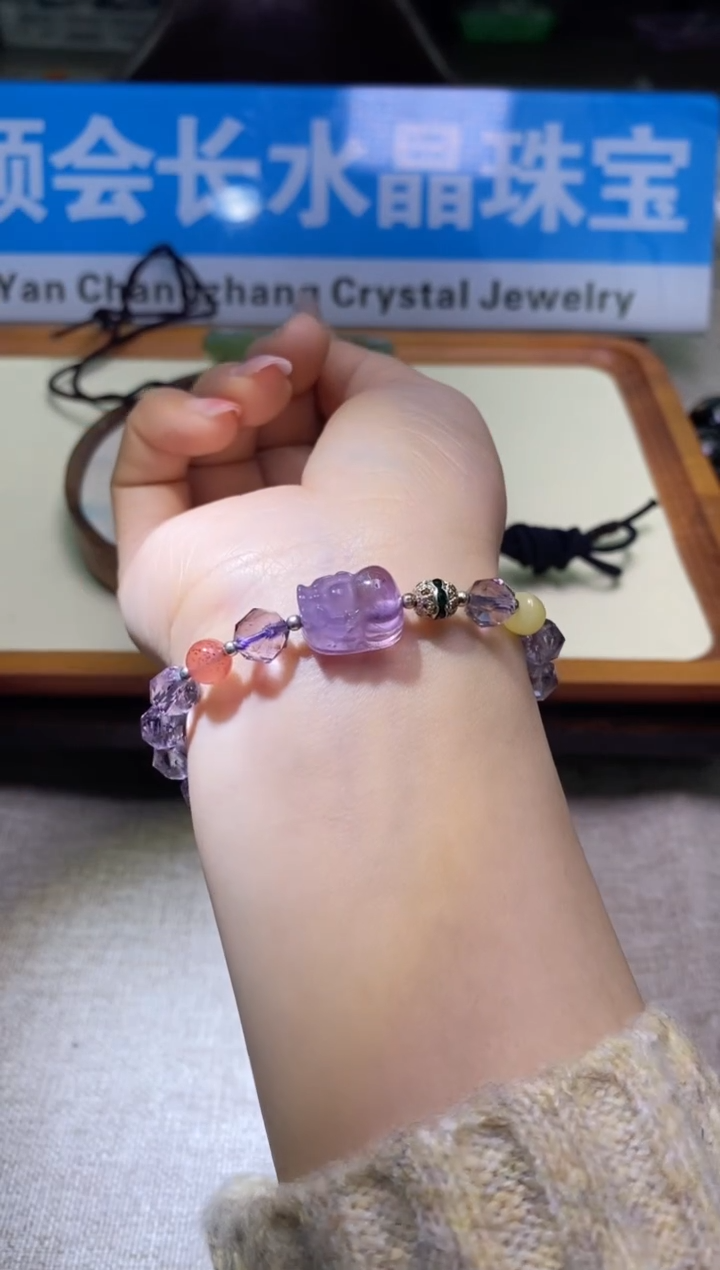 【闪购商品】水晶手链未镶嵌多样性发一件617