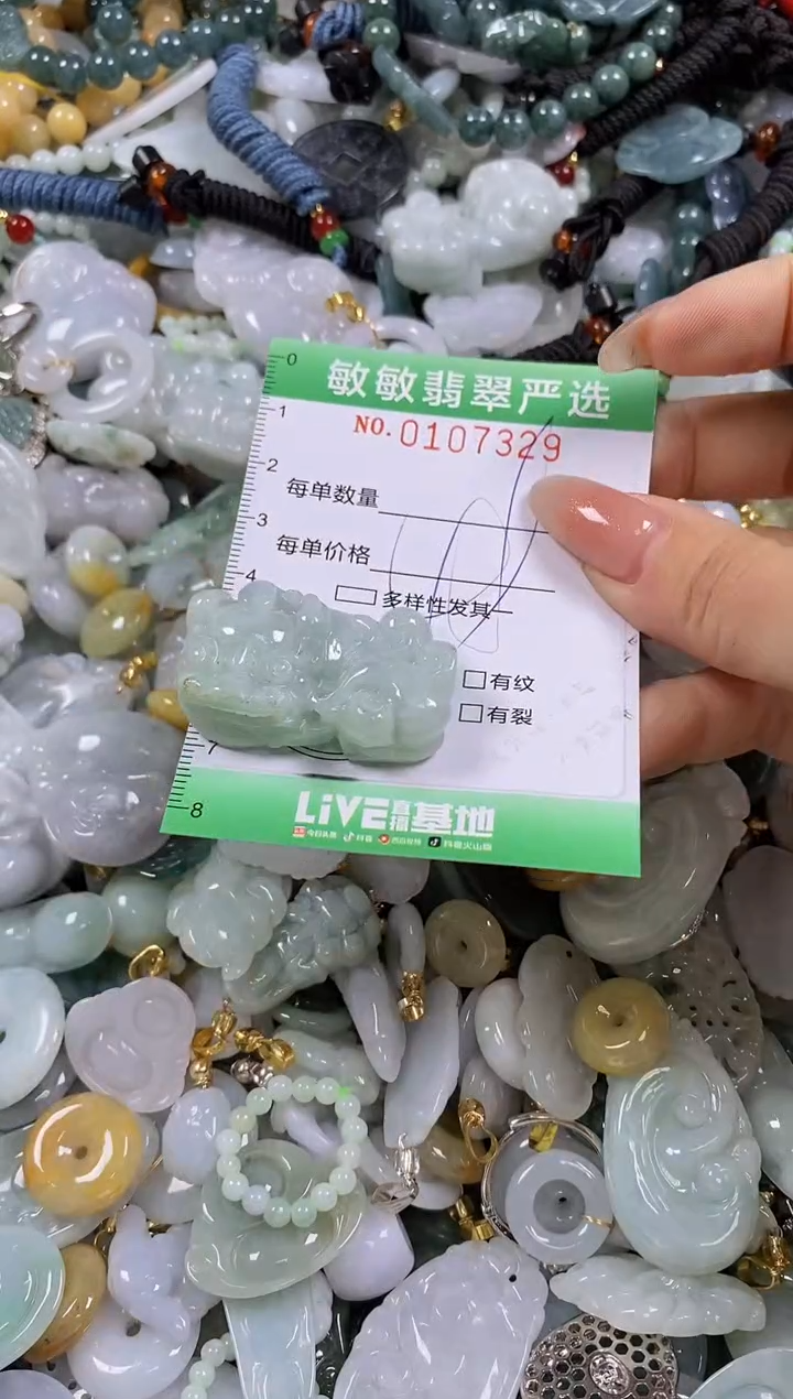 【闪购商品】翡翠颈饰未镶嵌闪购0107329