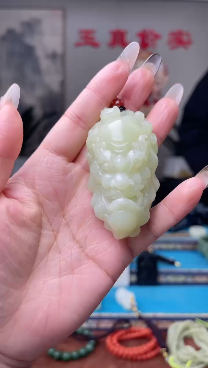 【闪购商品】和田玉挂件未镶嵌1