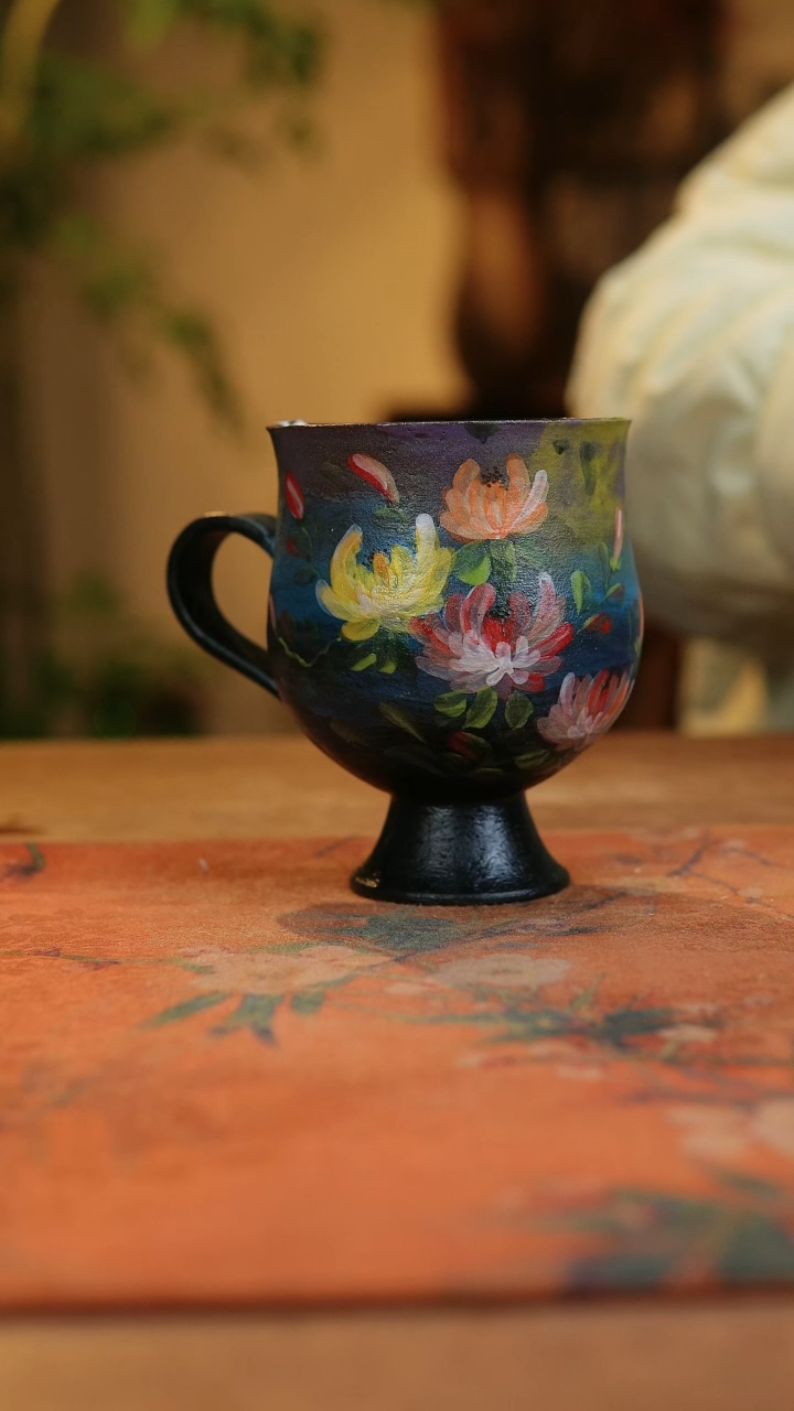 【闪购商品】瓷片1537景德镇手工手绘釉下彩高温瓷