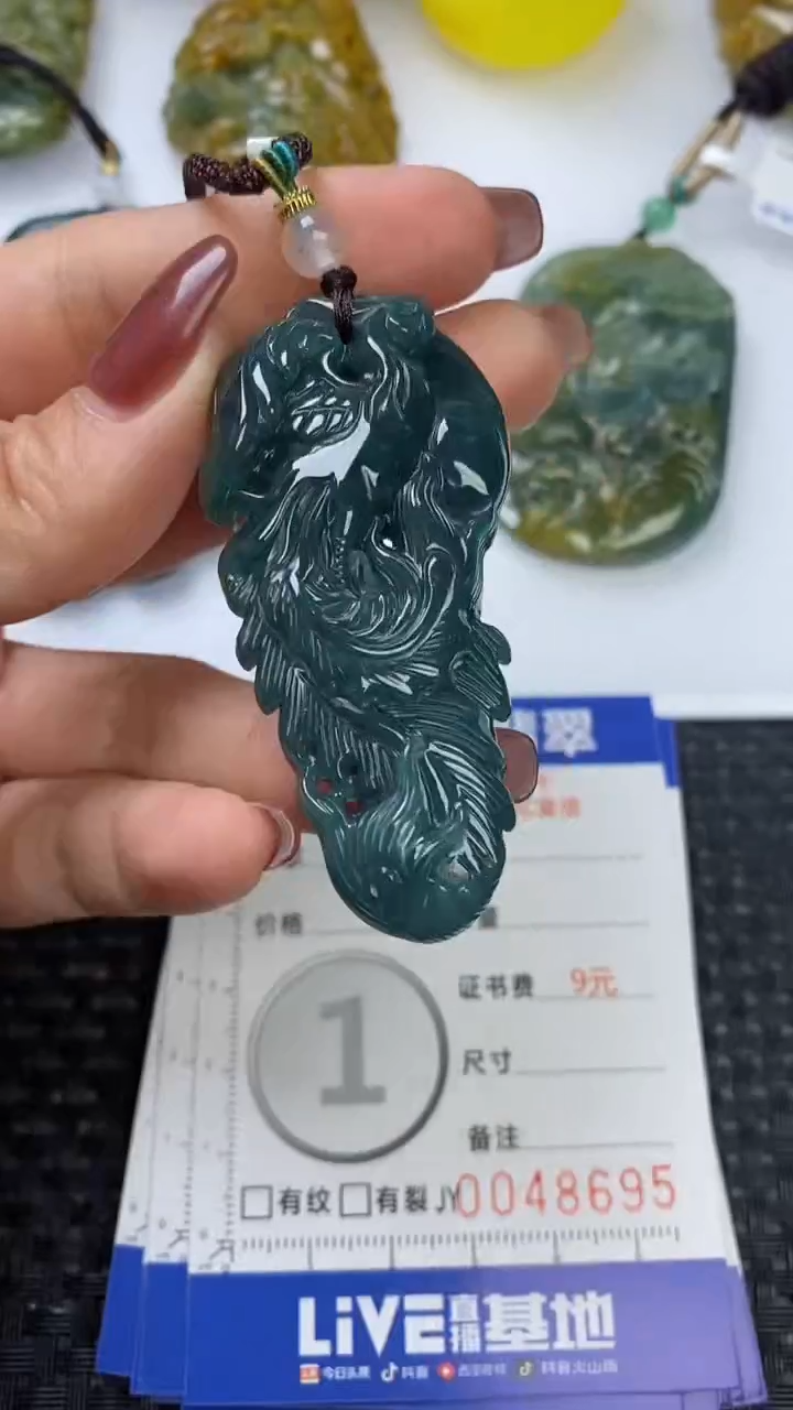 【闪购商品】翡翠颈饰未镶嵌1111111111111111