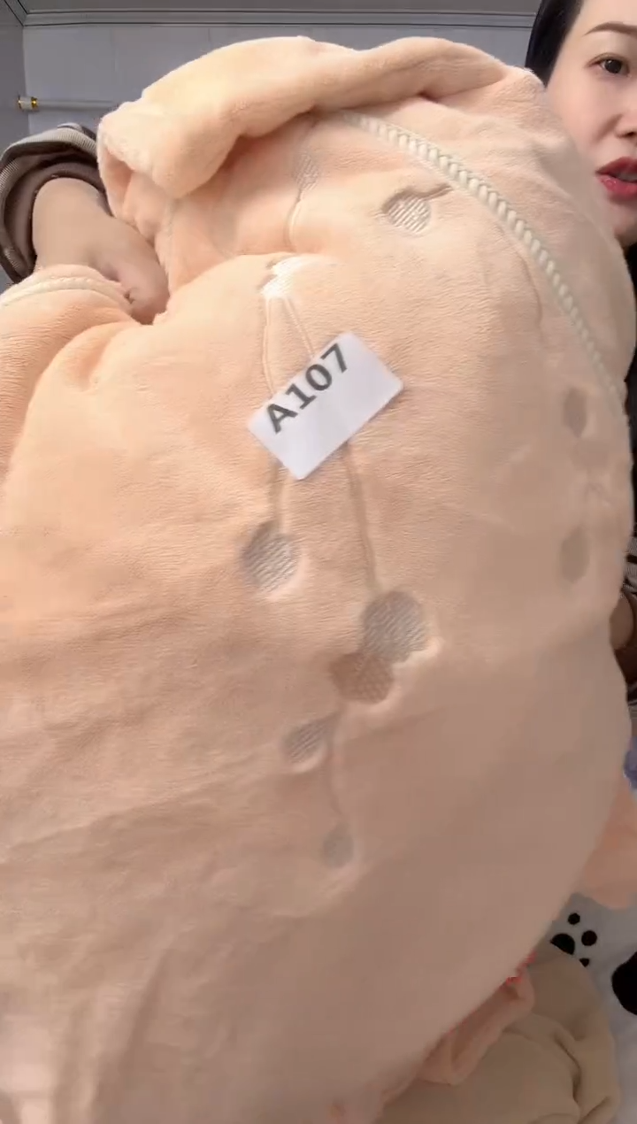 牛奶绒卓**奶默认瑕疵床单枕套