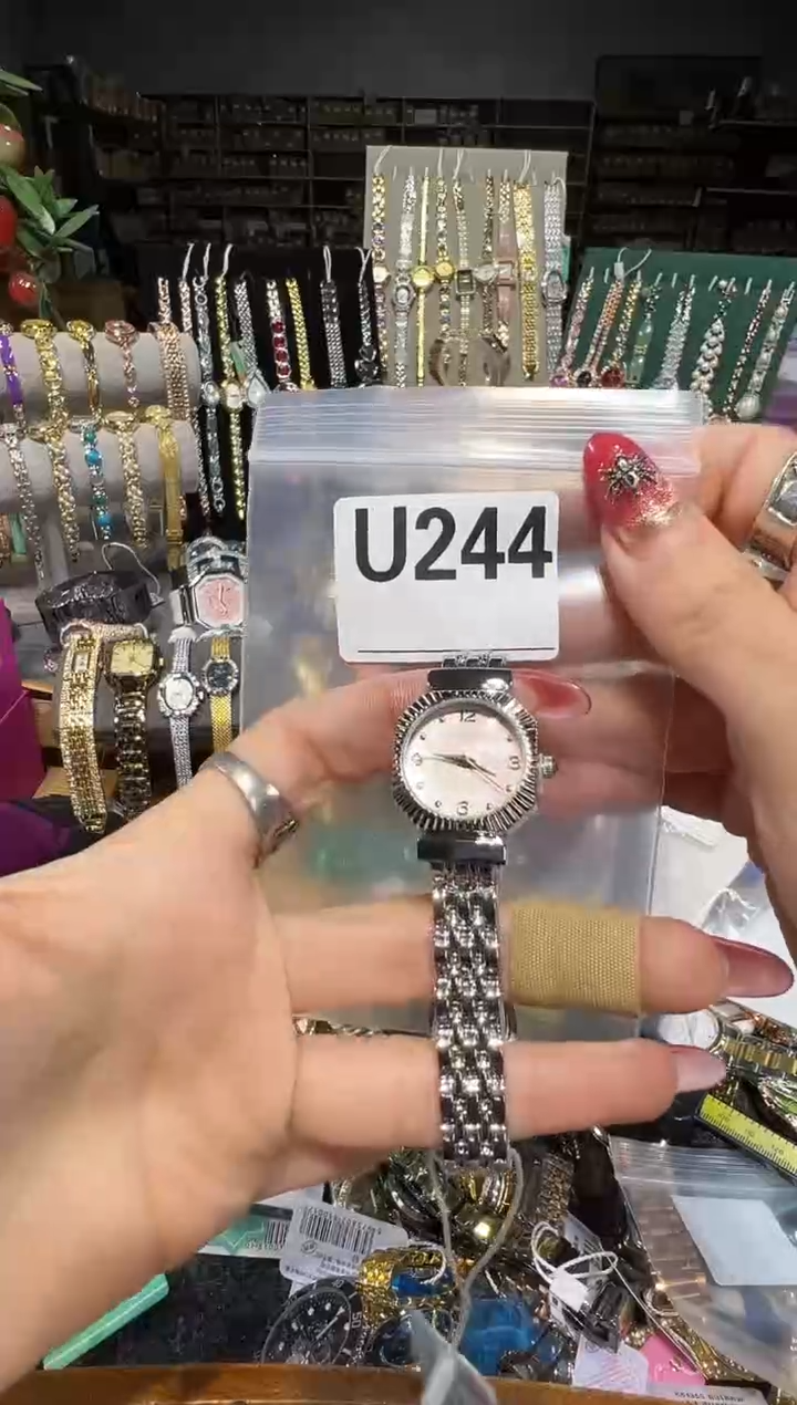 石英机芯不锈钢不锈钢直播定闪专用