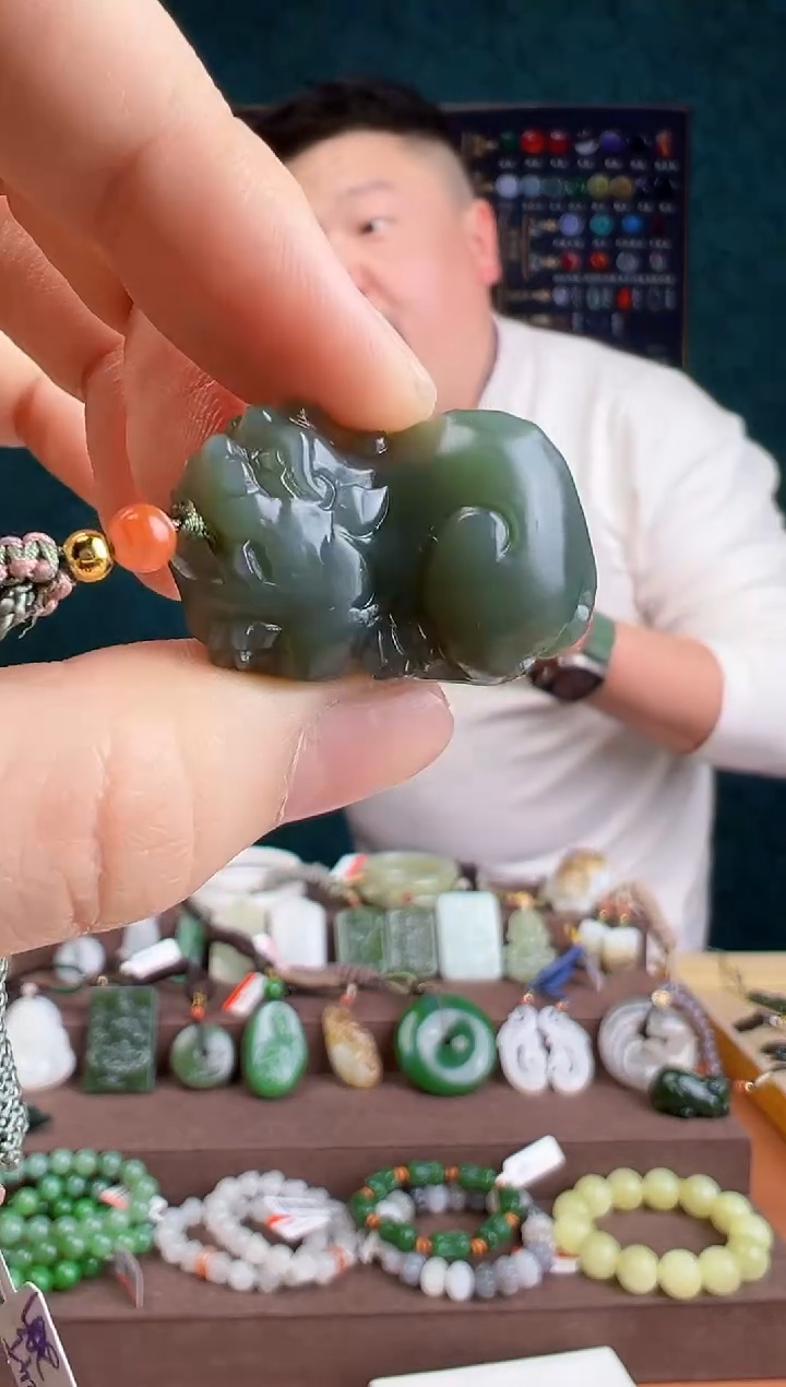 【闪购商品】和田玉颈饰未镶嵌ZZ 拍一发一 多样性发货