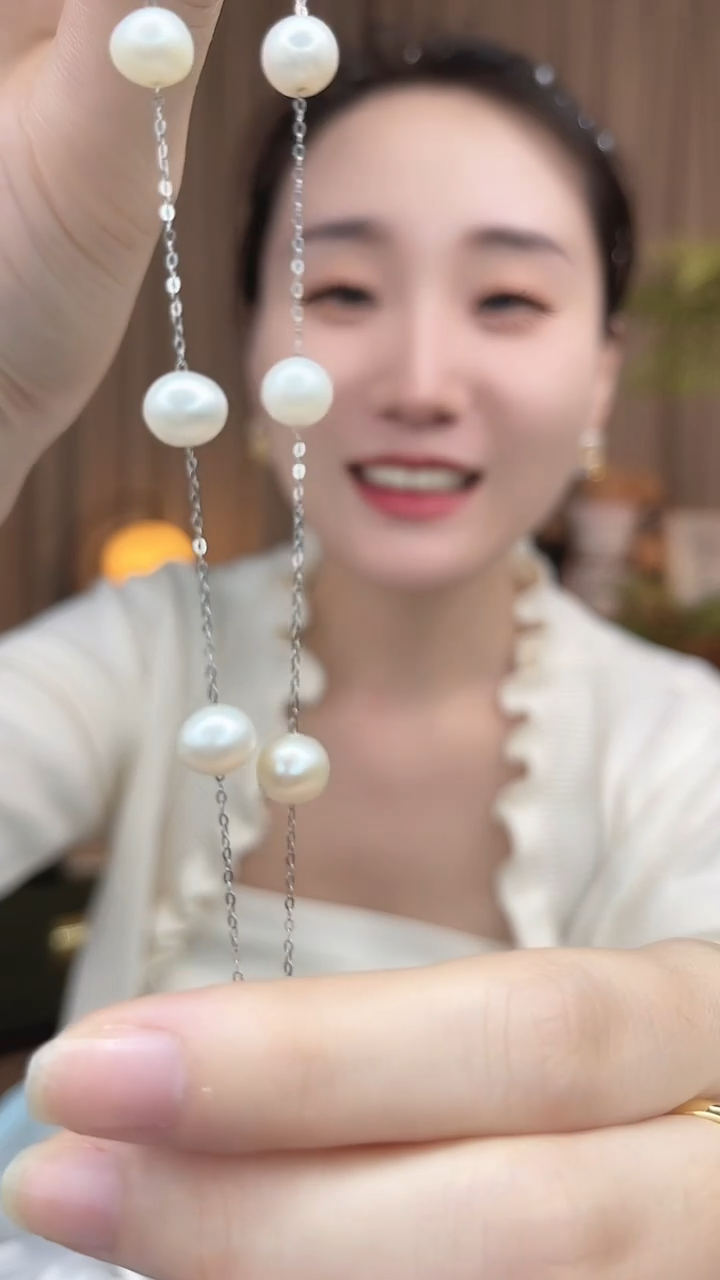 颈饰未镶嵌淡水珍珠满天星珍珠项链