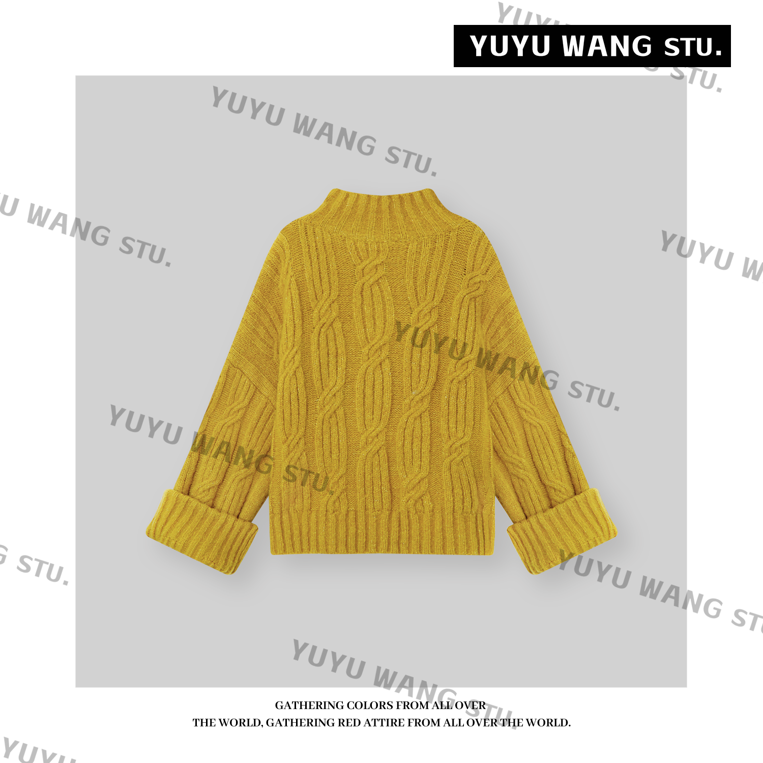 YUYU WANG【银杏】毛衫RB2SDRF3013