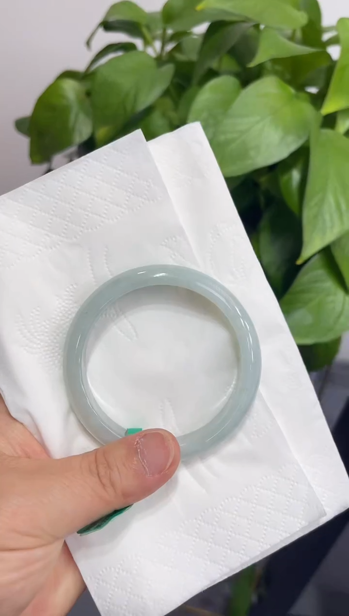 翡翠未镶嵌手镯00009751