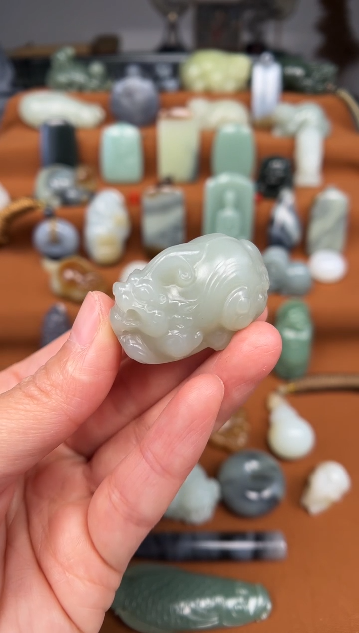 【闪购商品】和田玉颈饰未镶嵌貔貅