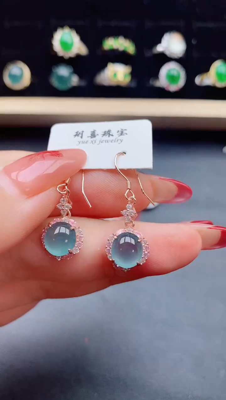 【闪购商品】翡翠戒指银S925镶嵌321321