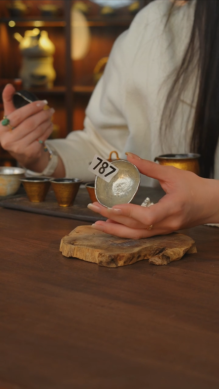 纯锡小茶则..787