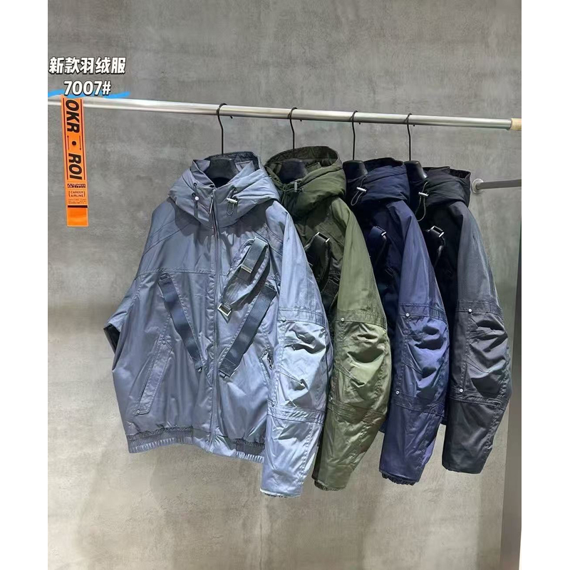 521 素劲2  90绒机械师系列 冬季工装高街风潮牌羽绒服 YR7007