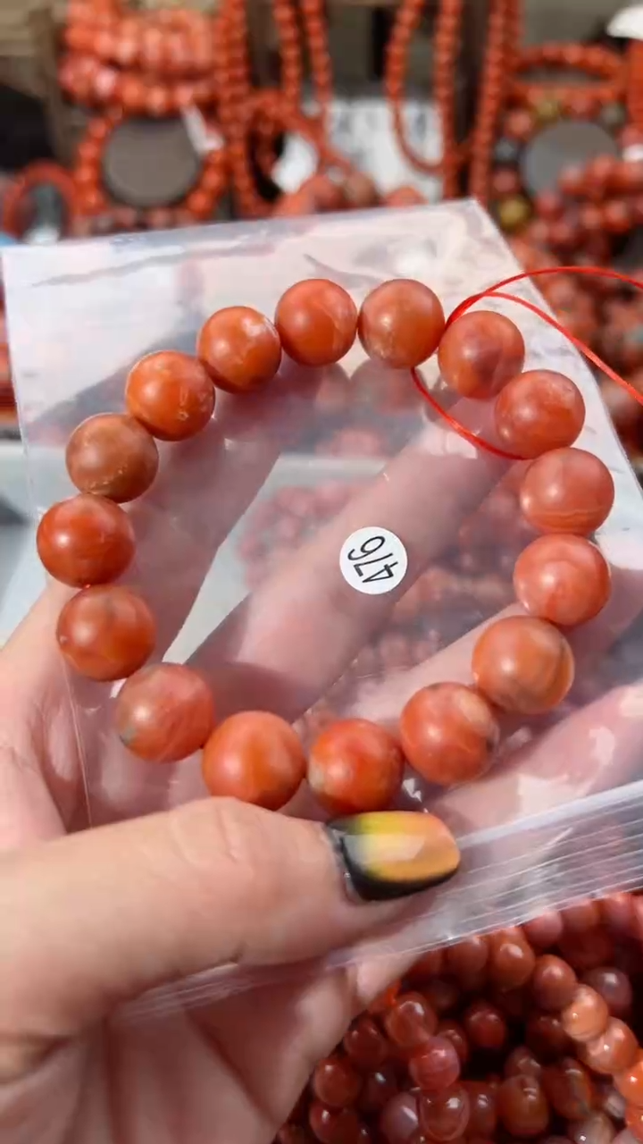 【闪购商品】南红玛瑙未镶嵌手串13