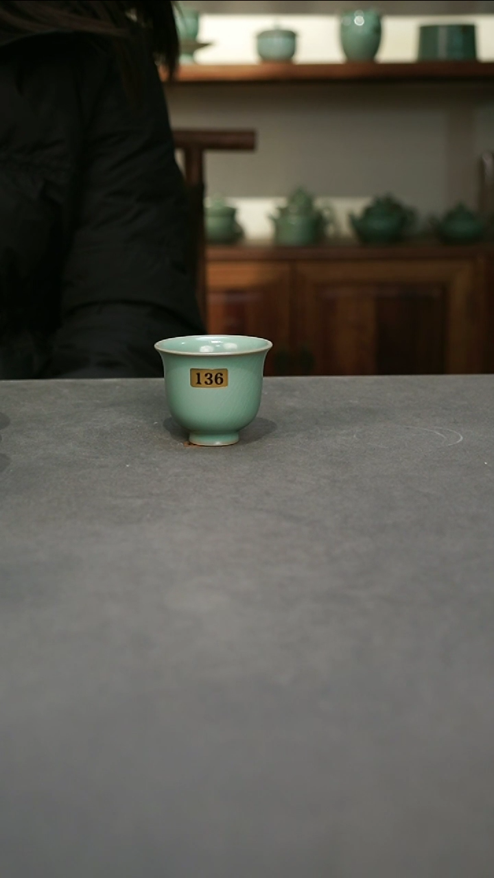 【闪购商品】君子汝瓷【体验款】铃铛杯一级