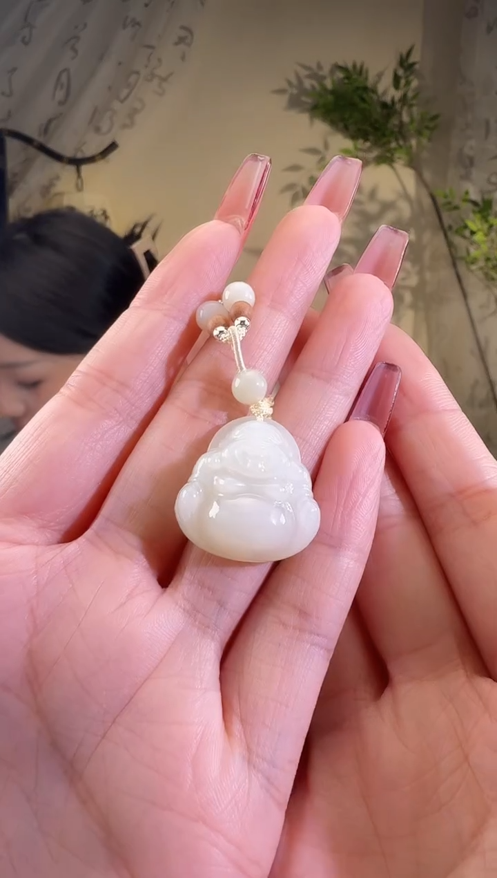 【闪购商品】和田玉颈饰未镶嵌佛公