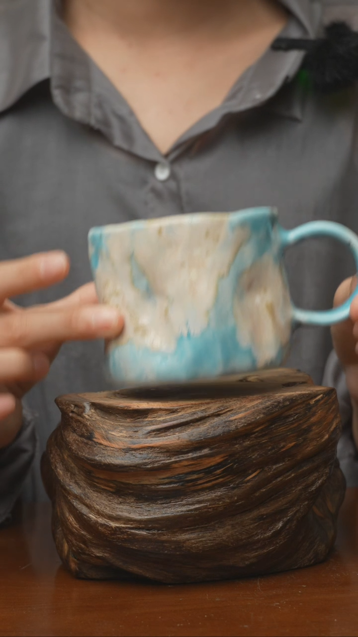 杯子570景德镇手工颜色釉杯子