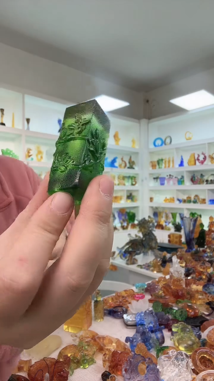 手工艺品琉璃兰花