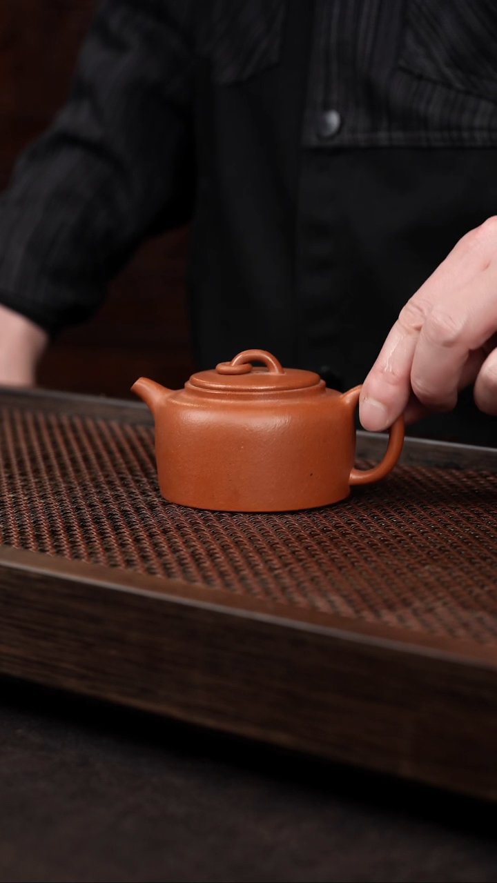 【闪购商品】紫砂茶壶老红泥单圈井栏