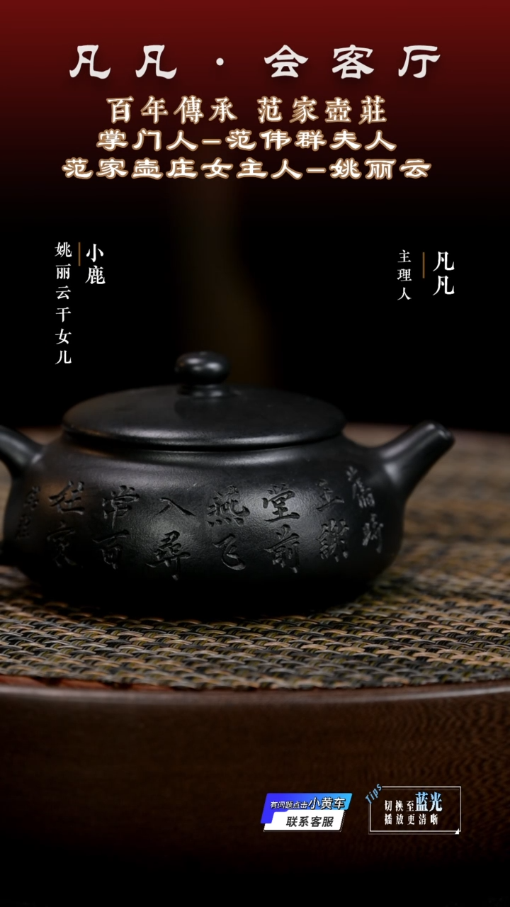 茶壶紫砂凡凡会客厅&姚丽云128 紫砂壶