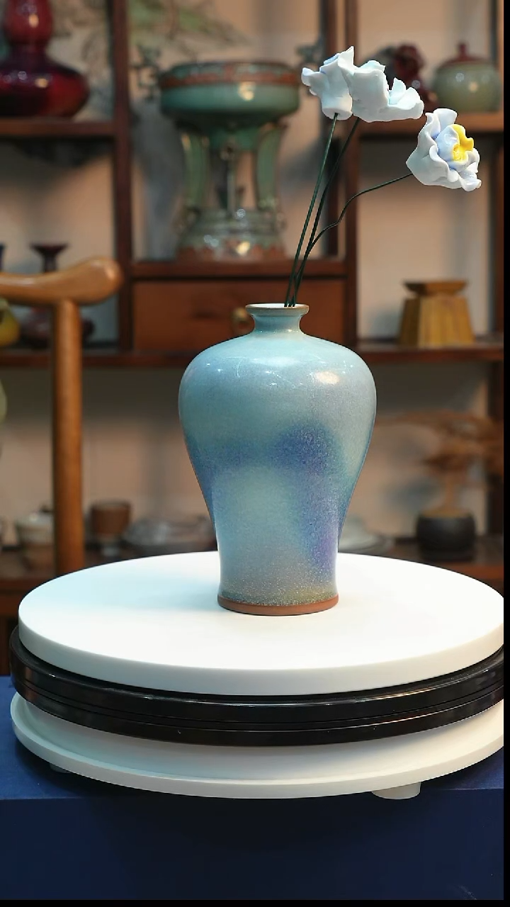 钧瓷梅瓶 小花瓶  