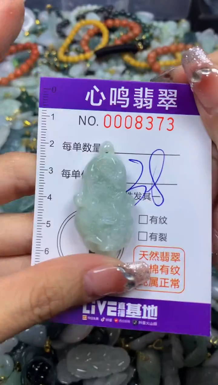 【闪购商品】翡翠颈饰未镶嵌闪购008373