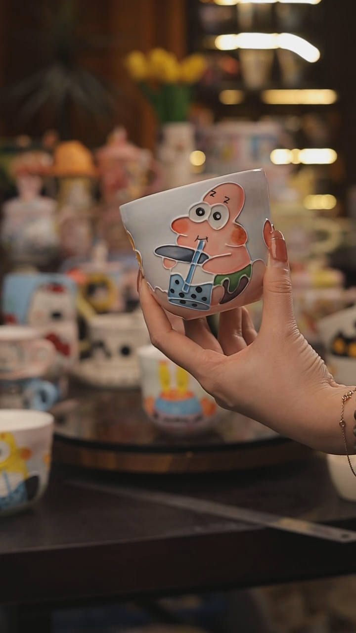 景德镇釉下彩绘设计师款式陶瓷