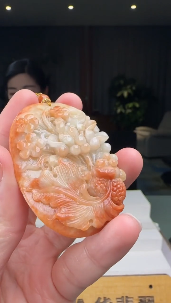 【闪购商品】翡翠吊坠(不含链)未镶嵌DY@@960Q3J14783