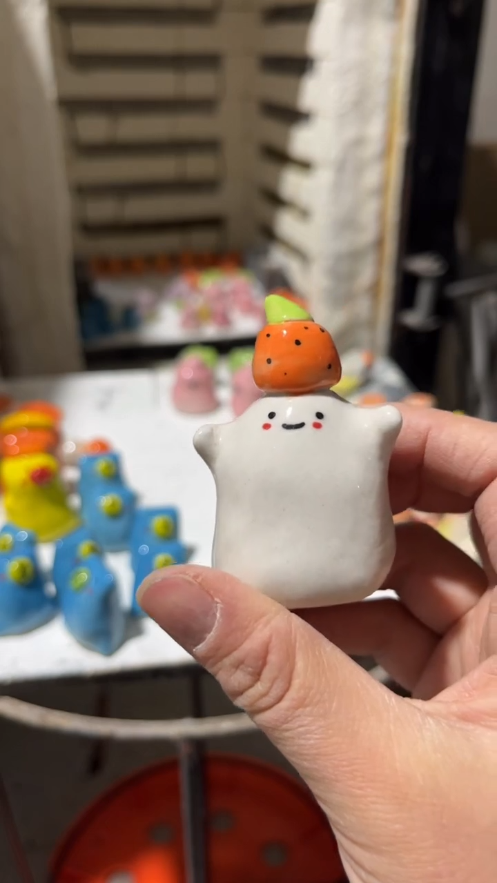 【闪购商品】摆件185纯手工微瑕陶瓷