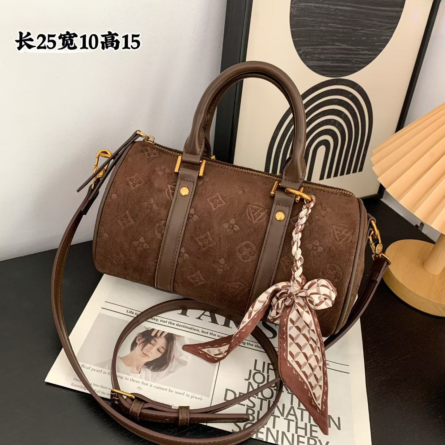 压花深咖大号枕头保龄球【8182咖啡】