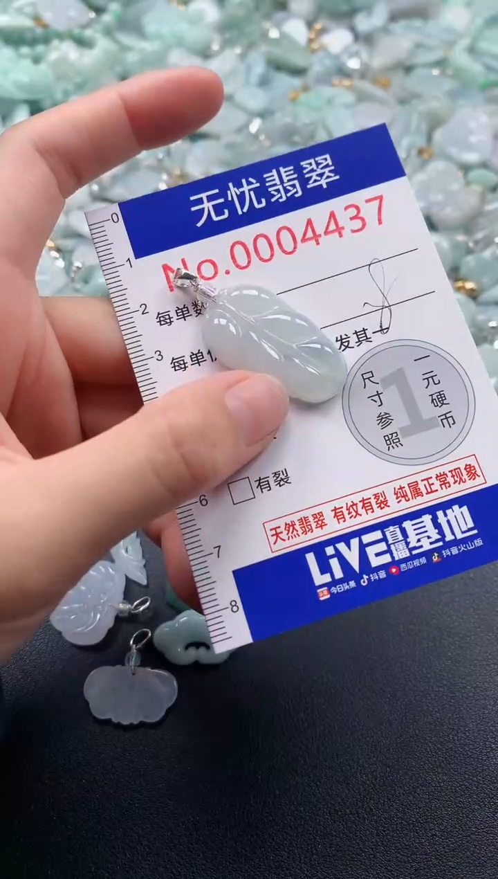 颈饰未镶嵌翡翠4437