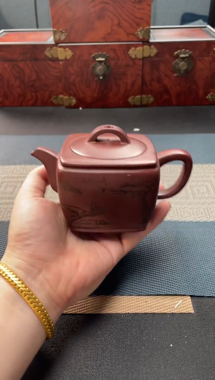 茶壶紫砂247 宜兴原矿紫砂