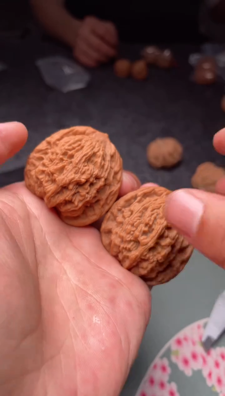 把件文玩核桃a175  麦虎 41尺