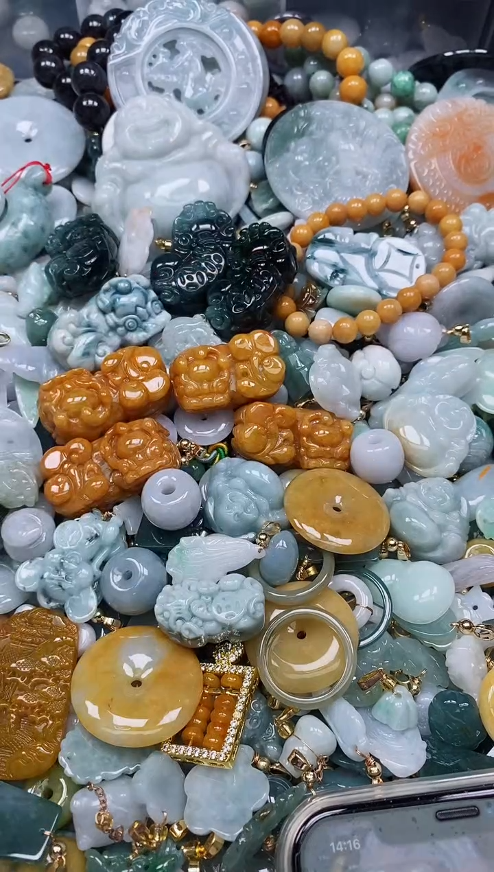 【闪购商品】翡翠颈饰未镶嵌闪购0070243