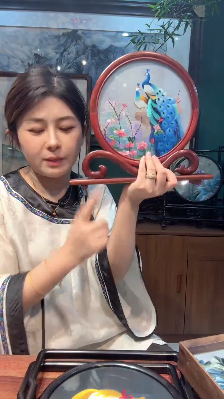 刺绣非遗苏绣手工工艺品双面绣