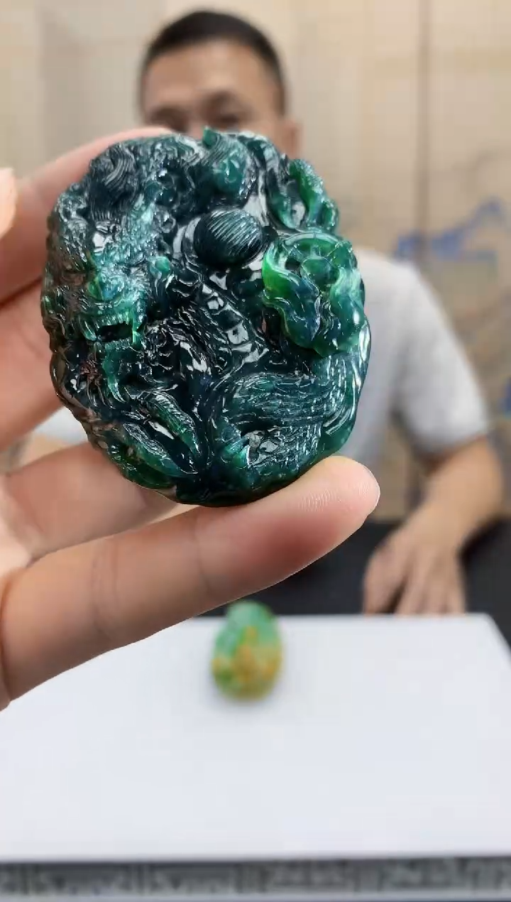 定制翡翠未镶嵌毛货翡翠67