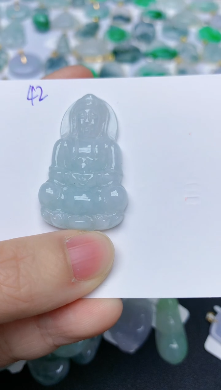 【闪购商品】翡翠颈饰未镶嵌天然翡翠A货