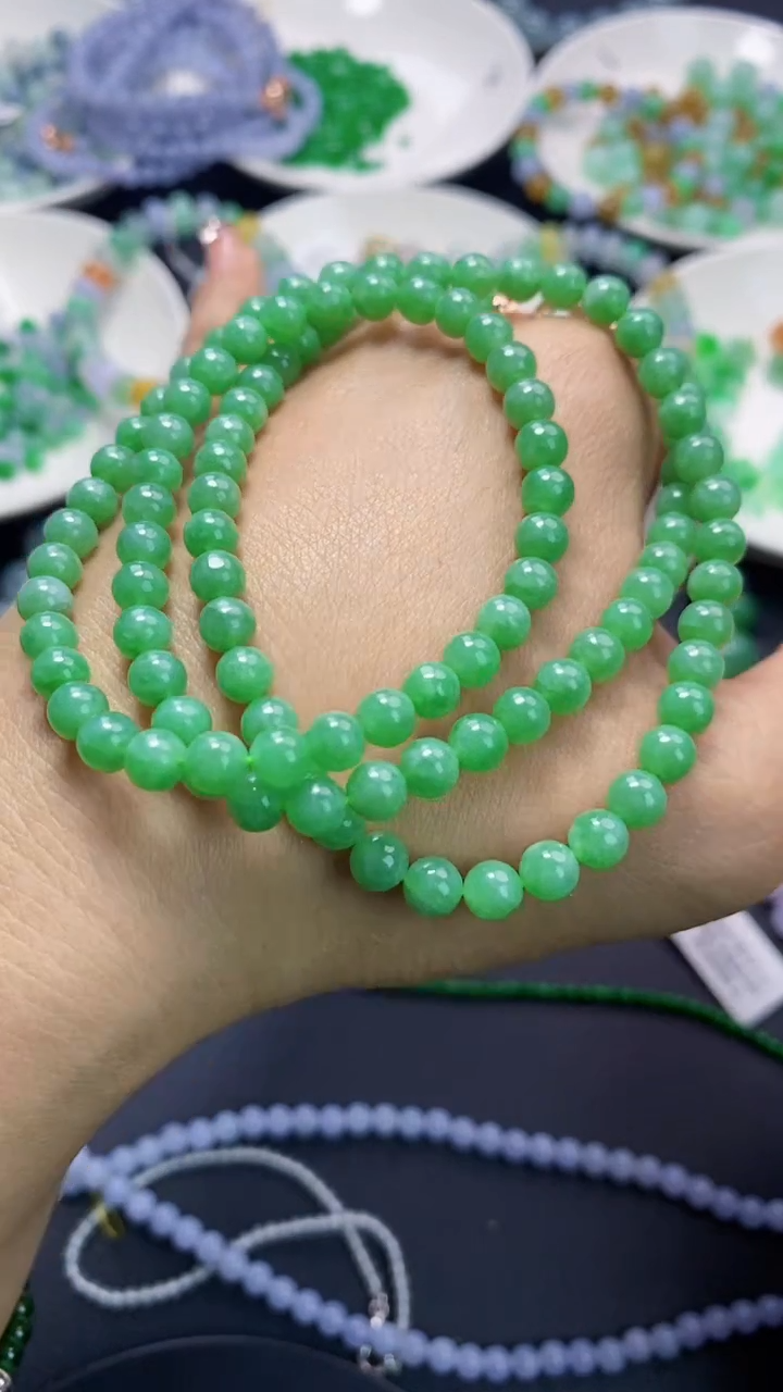 【闪购商品】翡翠散珠天然翡翠A货