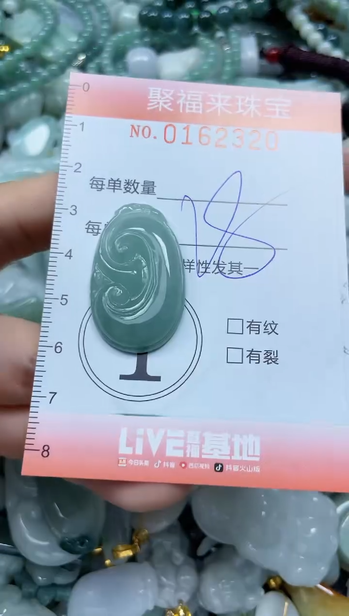 翡翠未镶嵌颈饰闪购0162320