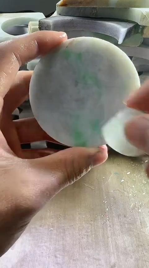 裸石翡翠缅甸翡翠A货花171