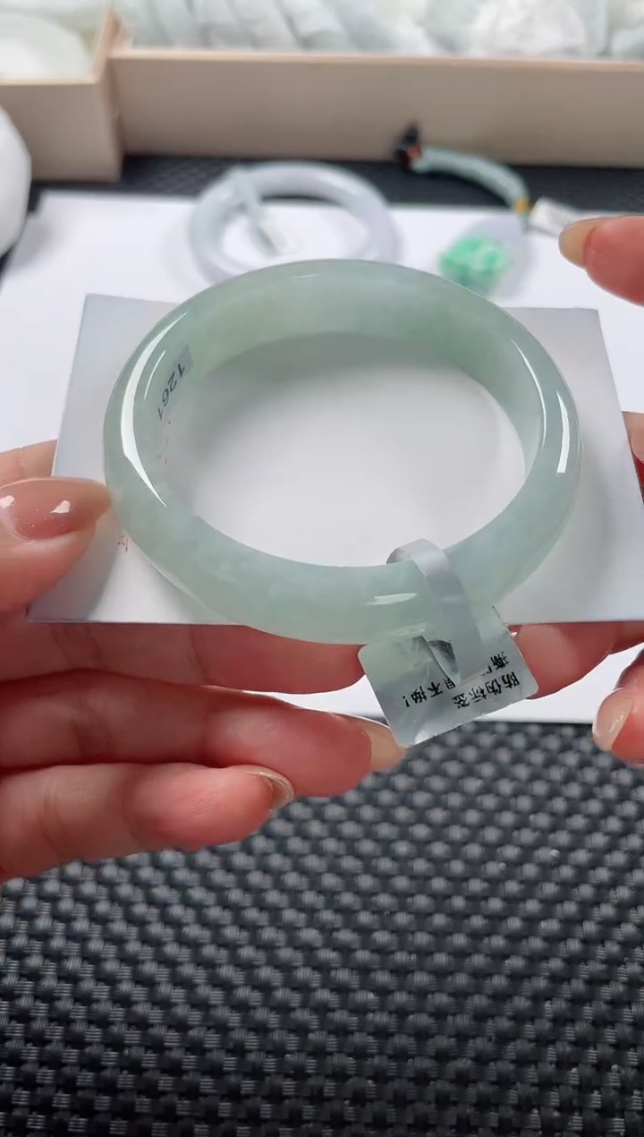 未镶嵌手镯翡翠基地发货H 7711  56+