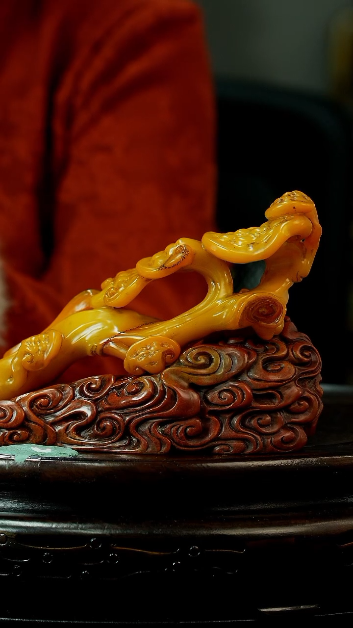 【闪购商品】铜寿山田黄摆件 福源堂 M